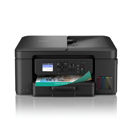 Brother | Wireless Printer with ADF | DCP-T780DW | Inkjet | Colour | 3-in-1 | A4 | Wi-Fi | Black