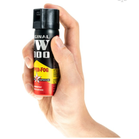 Pipirinis purškalas TW 1000 PEPPER-FOG 63 ml - kūgis/debesis