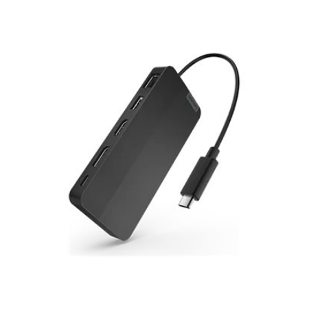Lenovo | USB-C Dual Display Travel Dock with Adapter | 40B90100EU | Ethernet LAN (RJ-45) ports 1 | DisplayPorts quantity Renewed