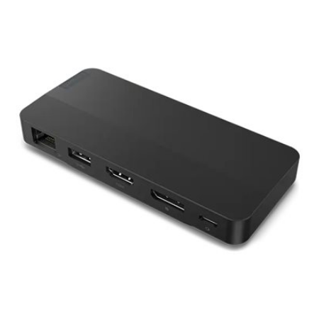 Lenovo | USB-C Dual Display Travel Dock with Adapter | 40B90100EU | Ethernet LAN (RJ-45) ports 1 Atnaujintas