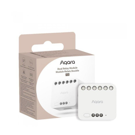 Aqara SMART HOME Dviejų Kanalų Relė DUAL/DCM-K01