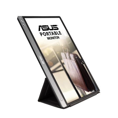 ASUS MB14AC 35,6 cm (14") Full HD kompiuterio monitorius Pilka