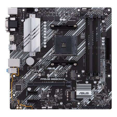 ASUS PRIME B550M-A AMD B550 AM4 lizdas „micro ATX“