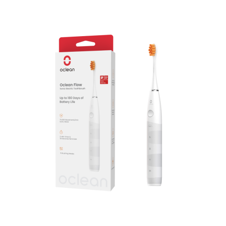 Oclean elektrinis dantų šepetėlis Flow White