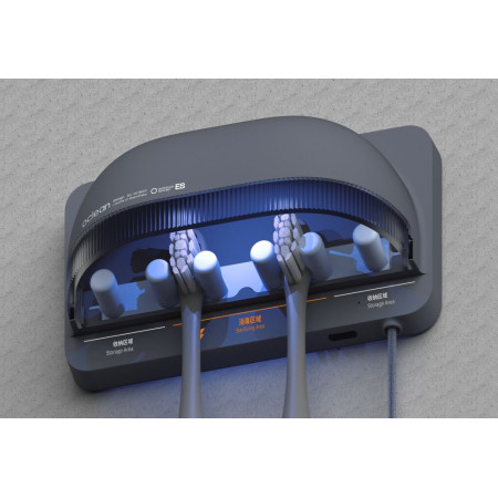 Oclean dantų šepetėlių sterilizatorius S1 pilkas naujas pakuotė