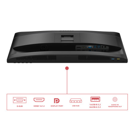 AOC 24E4U kompiuterio monitorius 60,5 cm (23.8") Full HD