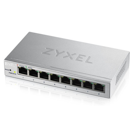 Zyxel GS1200-8 Valdomas Gigabit Ethernet Sidabras