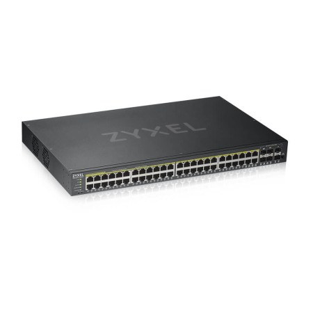 Zyxel GS1920-48HPV2 Valdomas Gigabit Ethernet PoE Jungiklis Juodas