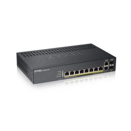 Zyxel GS1920-8HPV2 Valdomas Gigabit Ethernet PoE Jungiklis Juodas
