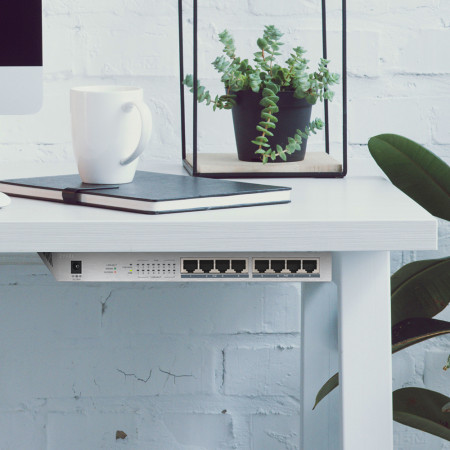 Zyxel GS1008HP Ne-valdomas Gigabit Ethernet PoE Jungiklis Pilkas