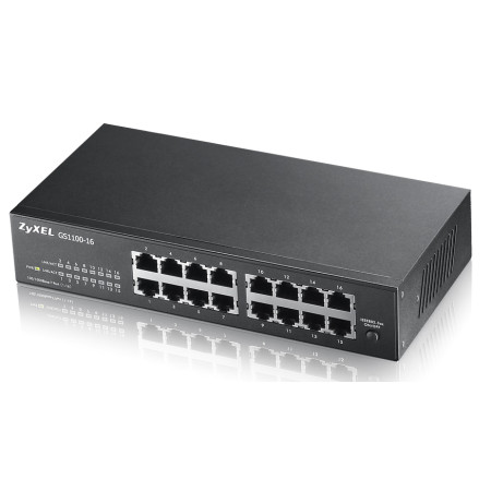 Zyxel GS1100-16 Nevaldomas Gigabit Ethernet Jungiklis