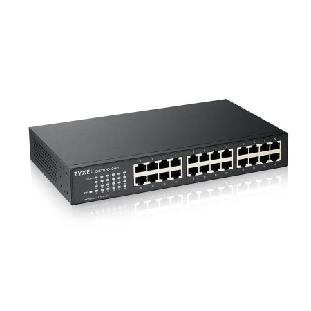 Zyxel GS1100-24E Nevaldomas Gigabit Ethernet Jungiklis Juodas