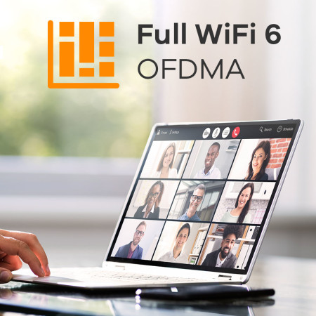 Zyxel NWA50AX 1775 Mbit/s Balta Maitinimas per Ethernet (PoE)