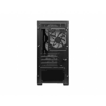 MSI MAG Forge M100R Midi Tower kompiuterio korpusas Juoda, Permatomas