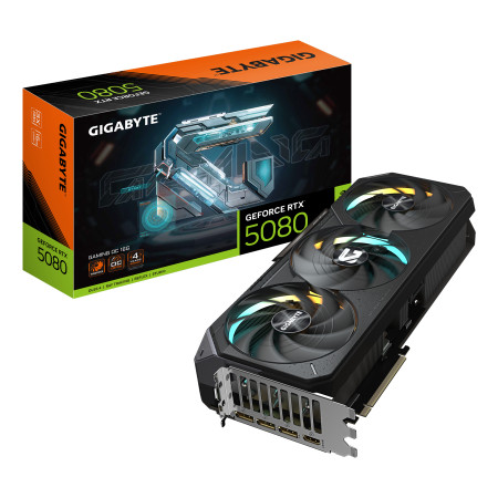 GIGABYTE GeForce RTX 5080 GAMING OC 16G NVIDIA 16 GB GDDR7