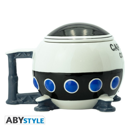 DRAGON BALL - Puodelis (550 ml) Capsule Corp Shapeship