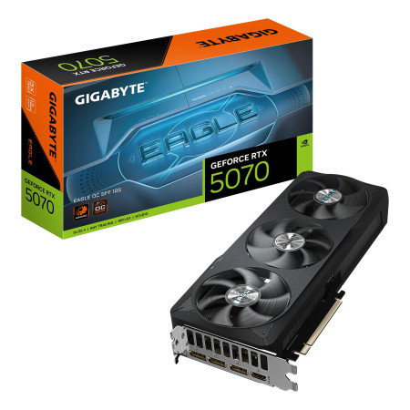 GIGABYTE NVIDIA GeForce RTX 5070 12 GB GDDR7 Grafikos Plokštė