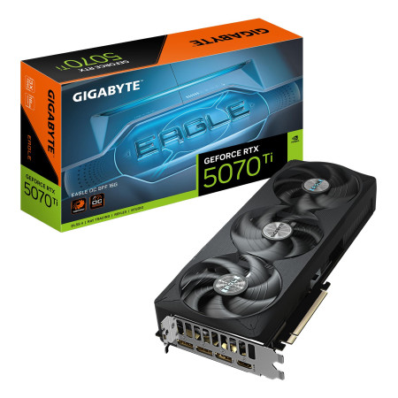 GIGABYTE NVIDIA GeForce RTX 5070 Ti 16 GB GDDR7 Vaizdo plokštė