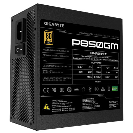 GIGABYTE P850GM maitinimo blokas 850 W