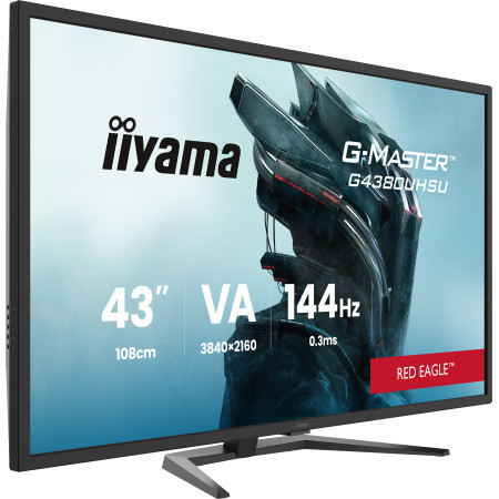 iiyama G-MASTER G4380UHSU-B2 kompiuterio monitorius 42.5" 4K Ultra HD