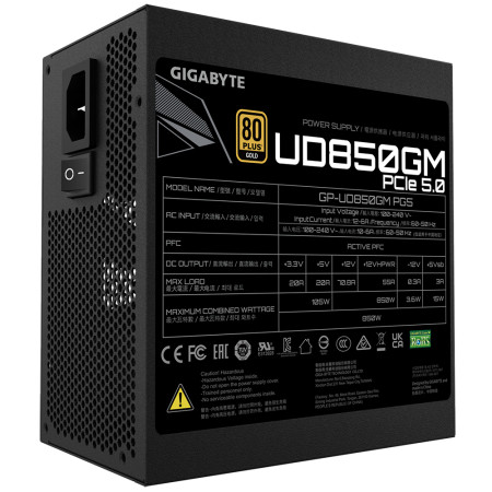 GIGABYTE GP-UD850GM PG5 maitinimo blokas 850 W