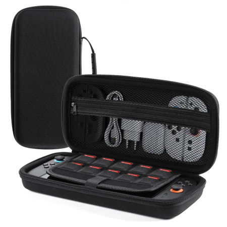 Krepšys Dux Ducis Handheld Storage Bag Nintendo Switch 2 juodas