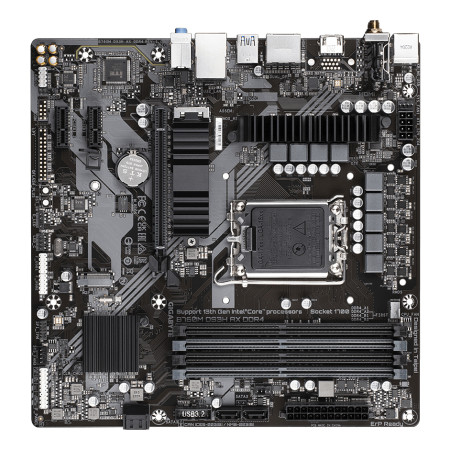 GIGABYTE B760M DS3H AX DDR4 pagrindinė plokštė Intel B760 Express LGA 1700 micro ATX