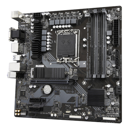 GIGABYTE B760M DS3H DDR4 pagrindinė plokštė Intel B760 Express LGA 1700 „micro ATX“