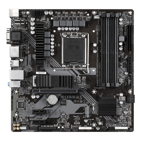 GIGABYTE B760M DS3H DDR4 pagrindinė plokštė Intel B760 Express LGA 1700 „micro ATX“