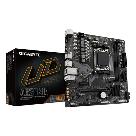GIGABYTE A620M H pagrindinė plokštė micro ATX