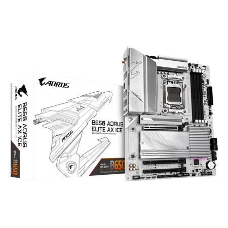 GIGABYTE B650 AORUS ELITE AX pagrindinė plokštė AMD B650 AM5 lizdas ATX