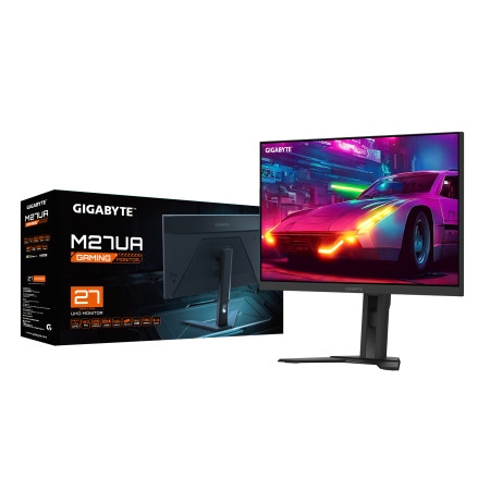 GIGABYTE M27UA kompiuterio monitorius 68,6 cm (27") 4K Ultra HD LED Juoda
