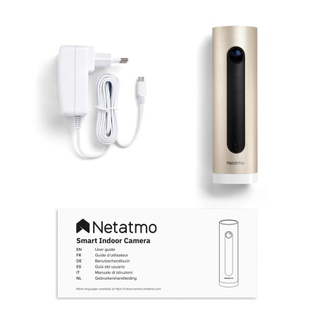 Netatmo Welcome IP apsaugos kamera vidaus 1920 x 1080 pikseliai stalas