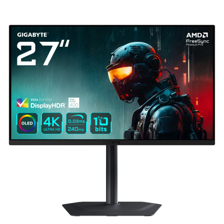 GIGABYTE MO27U2 OLED 4K UHD Gaming Monitor 68,6 cm (27")