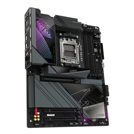 GIGABYTE X870E AORUS MASTER pagrindinė plokštė AMD X870 AM5 lizdas ATX