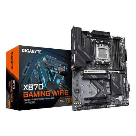 GIGABYTE X870 pagrindinė plokštė su SAM5 lizdu