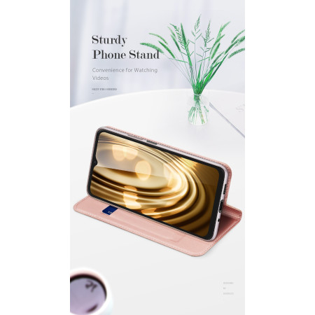 Dux Ducis Skin Pro dėklas Samsung A165 A16 4G/A166 A16 5G rožinio aukso