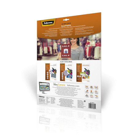 Fellowes 5601803 laminavimo vokelis 25 vnt