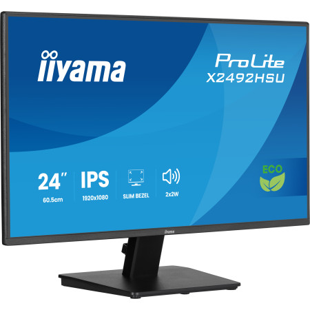 iiyama ProLite X2492HSU-B1 kompiuterio monitorius 24" Full HD
