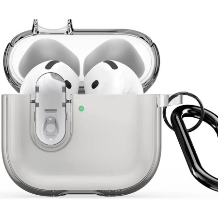 Dux Ducis PECL Apple AirPods 4 pilkas dėklas