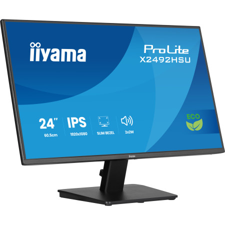 iiyama ProLite X2492HSU-B1 kompiuterio monitorius 24" Full HD