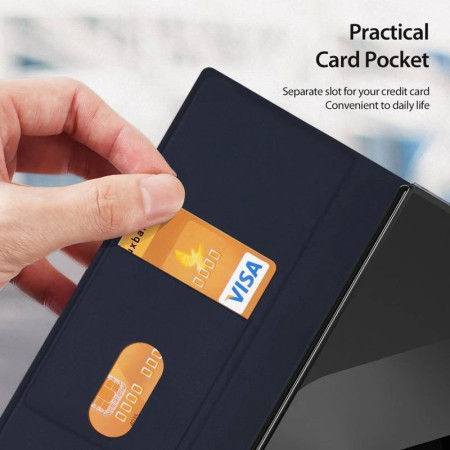 Dėklas Dux Ducis Bril Samsung F958 Z Fold SE mėlynas