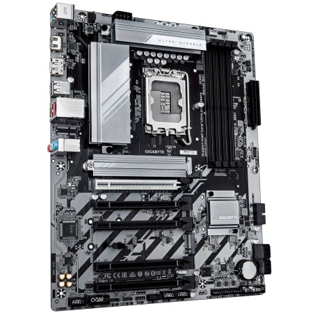 GIGABYTE B860 DS3H pagrindinė plokštė Intel B860 LGA 1851 (Socket V1) ATX