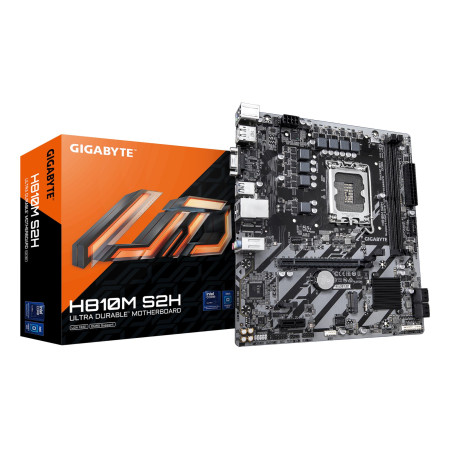 GIGABYTE H810MS2H pagrindinė plokštė Intel H810 LGA1851 Micro-ATX