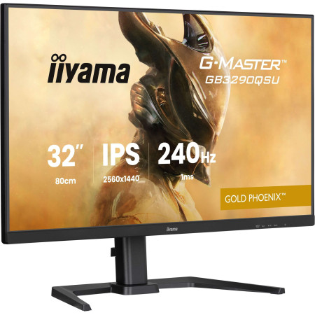 iiyama G-MASTER GB3290QSU-B1 kompiuterio monitorius 80 cm (31.5") Quad HD