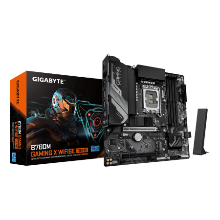 GIGABYTE B760MGXWF6E GEN5 pagrindinė plokštė Intel B760 Express LGA 1700 micro ATX