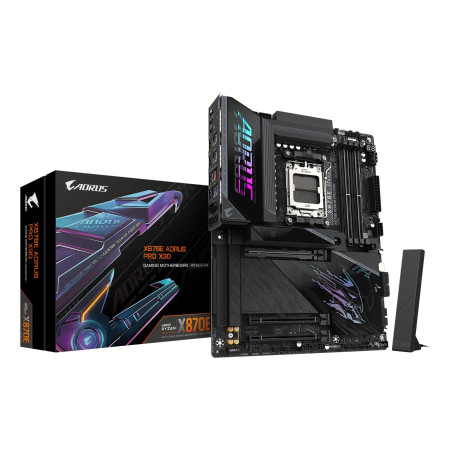 GIGABYTE AMD X870E pagrindinė plokštė Socket AM5 ATX
