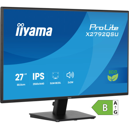 iiyama ProLite X2792QSU-B1 kompiuterio monitorius 27" Quad HD