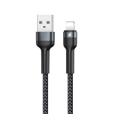 Remax RC-124i USB Kabelis USB-A į Lightning 1.0m juodas