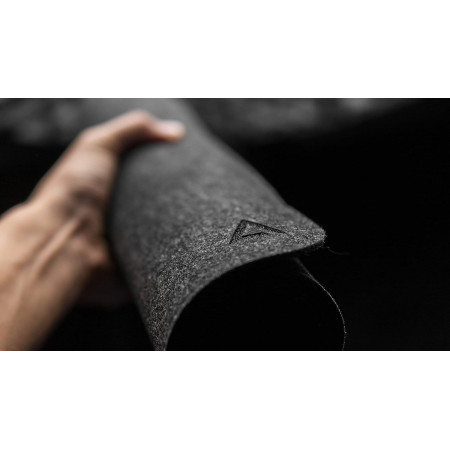 DELTAHUB Minimalistinis didelis stalo kilimėlis tamsiai pilkas (800 x 450 x 3.5mm)